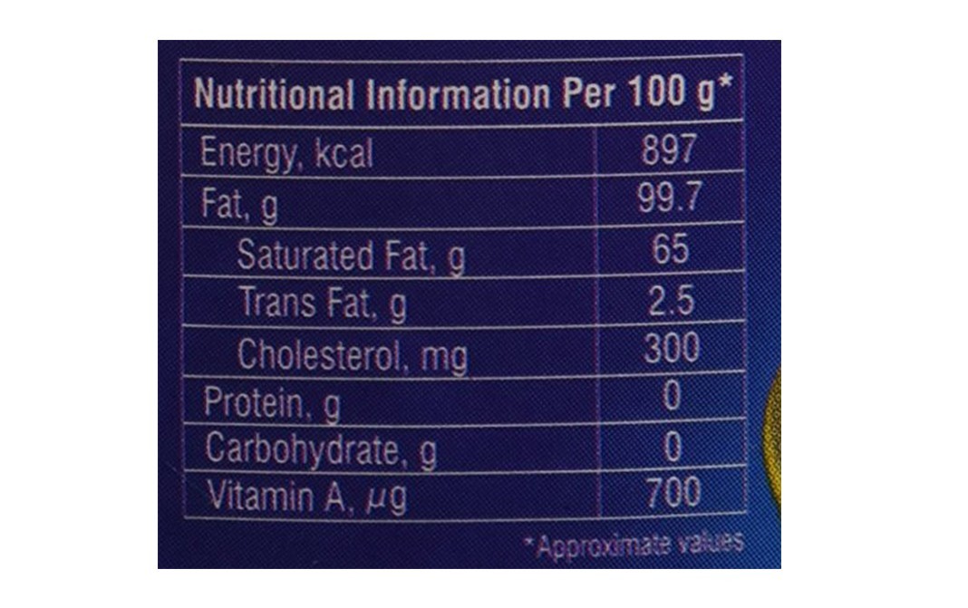 Nandini Pure Cow Ghee    Plastic Jar  500 millilitre